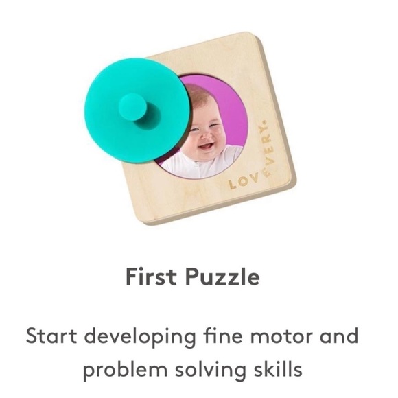 Lovevery Baby’s First Puzzle - Picture 2 of 3